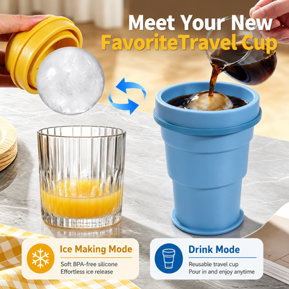 Silicone Ice Cup 2 in 1